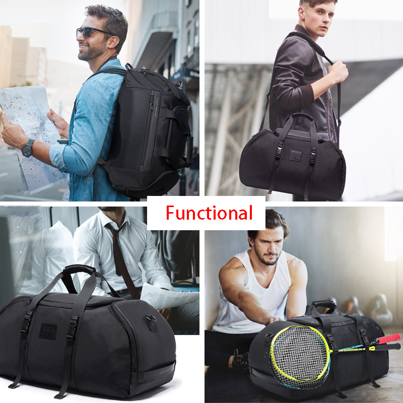 New Cool Fashion Large Capacity Multi-Compartment Backpack Men's Backpack