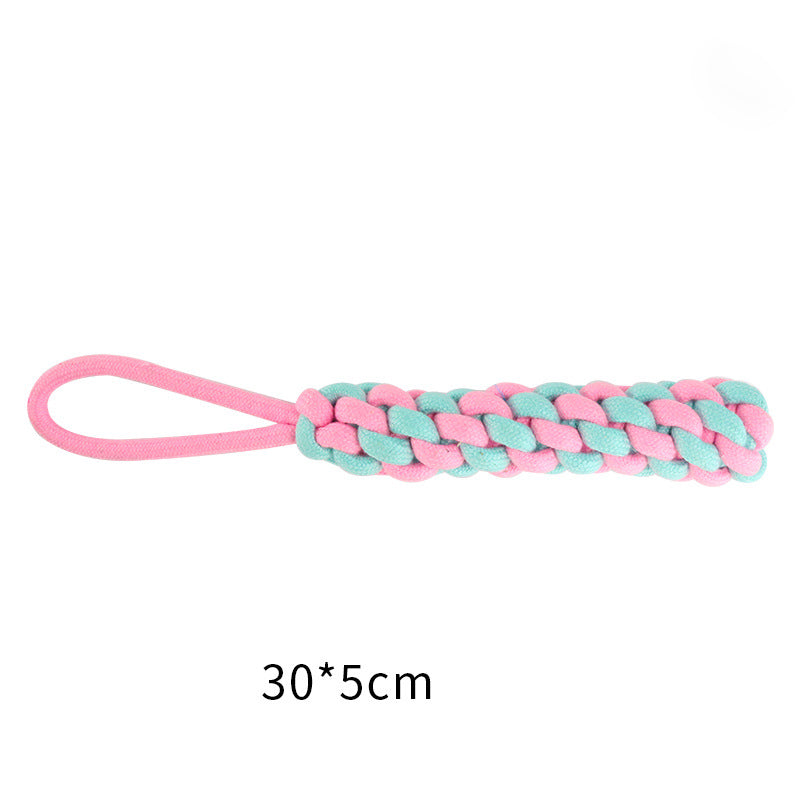 Pet Cotton Knot Toys Combination Biting Molar Dog