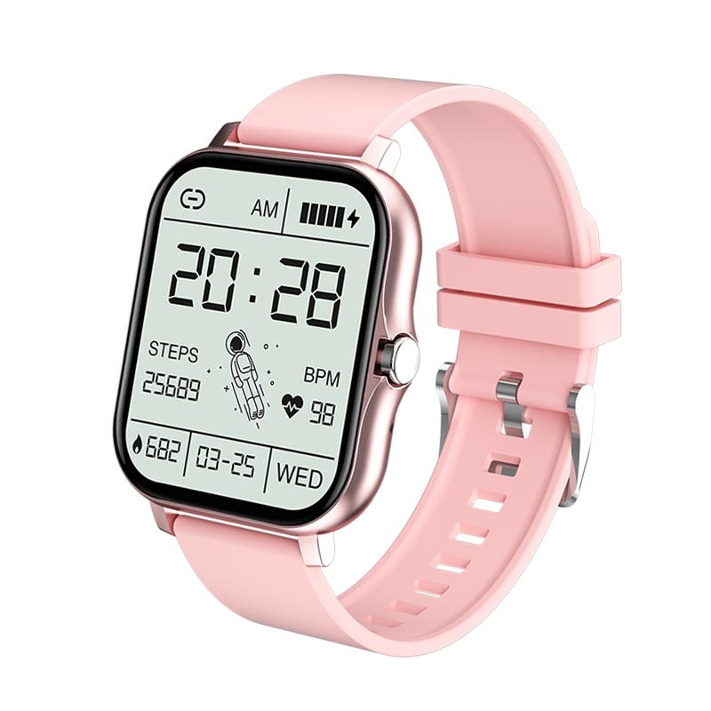 WOMEN'S & MEN'S SMART WATCH 1.69 INCH COLOUR SCREEN FULL TOUCH FITNESS TRACKER BLUETOOTH CONNECT