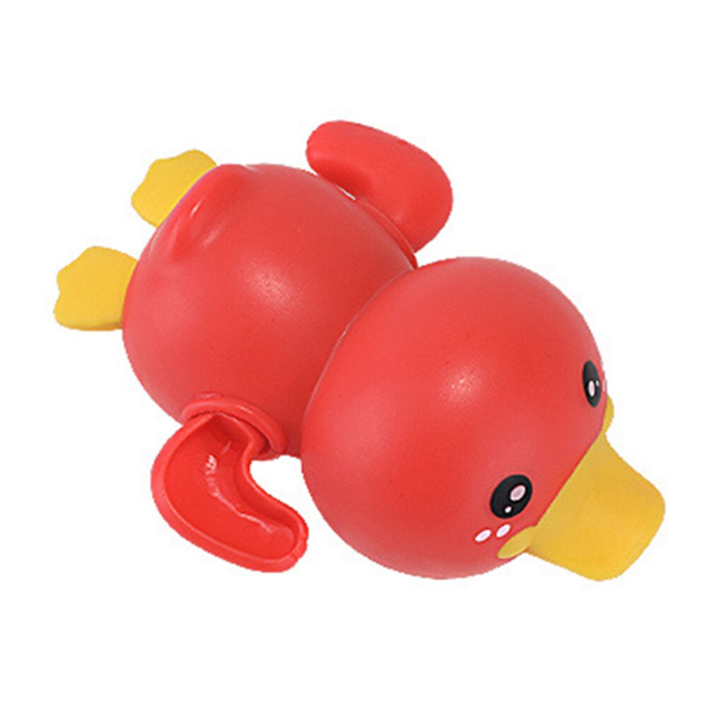 Bathroom Bath Shower Cute Little Yellow Duck Swimming Baby Children Play