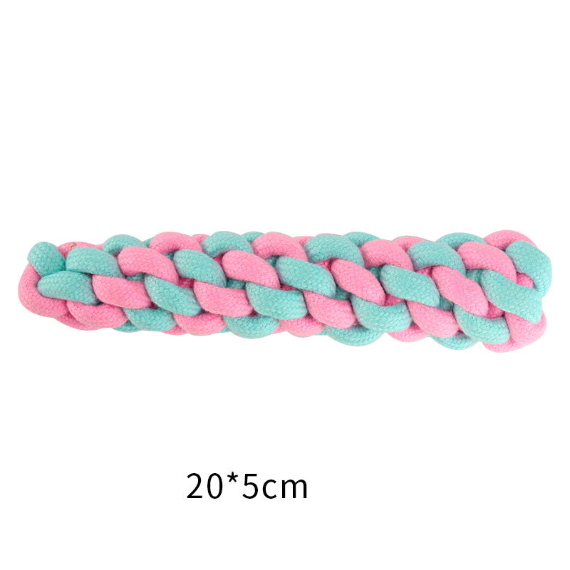 Pet Cotton Knot Toys Combination Biting Molar Dog