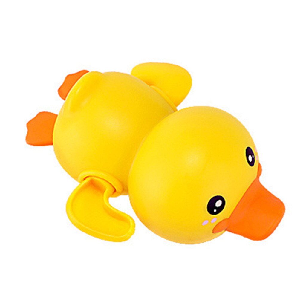 Bathroom Bath Shower Cute Little Yellow Duck Swimming Baby Children Play