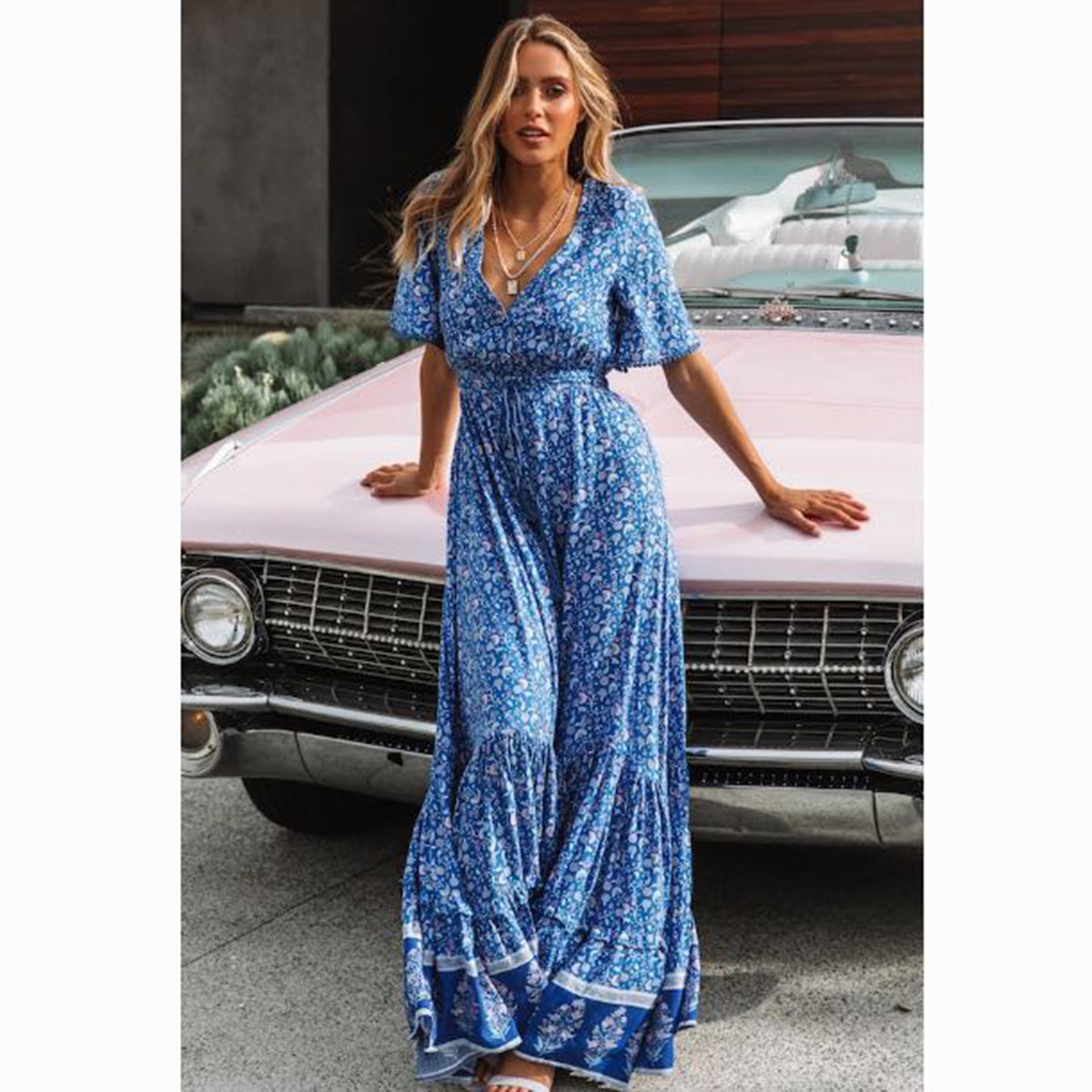 Bohemian Beach Long summer dress