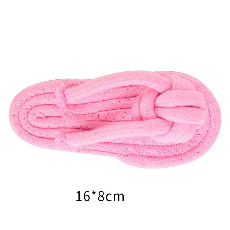 Pet Cotton Knot Toys Combination Biting Molar Dog