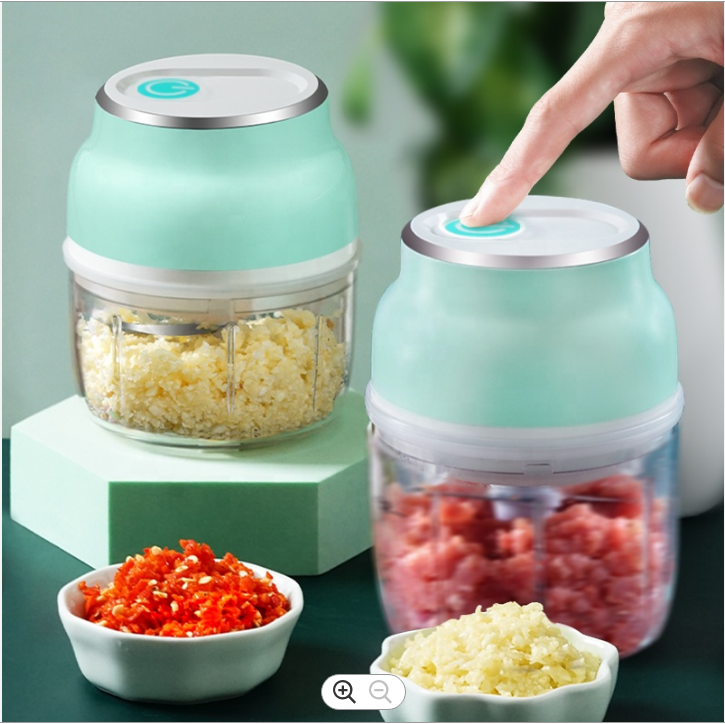 Garlic Vegetable Food Processors Meat Mincer Electric Mini Chopper