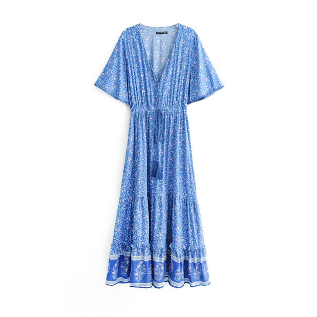 Bohemian Beach Long summer dress