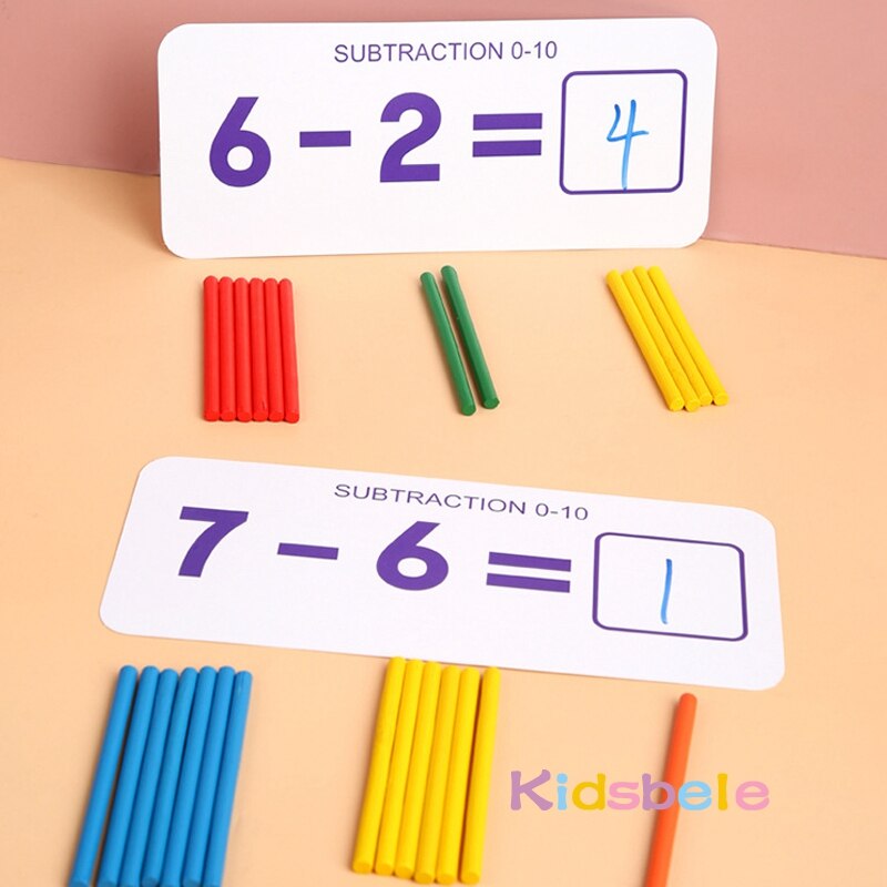 Montessori Toys For Children Mathematics Kids Early Educational Toys